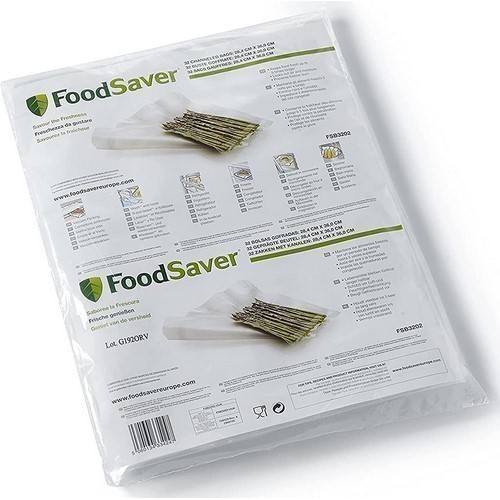 BOLSAS ENVASADO FOODSAVER FSB3202 GRANDES 32 UNID.